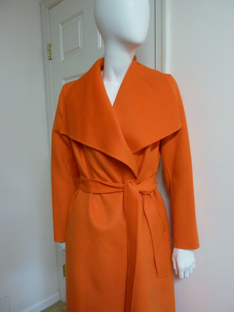 Mackage Mai-Cn Double-Face Wool Wrap Long Coat — image 6 of 8